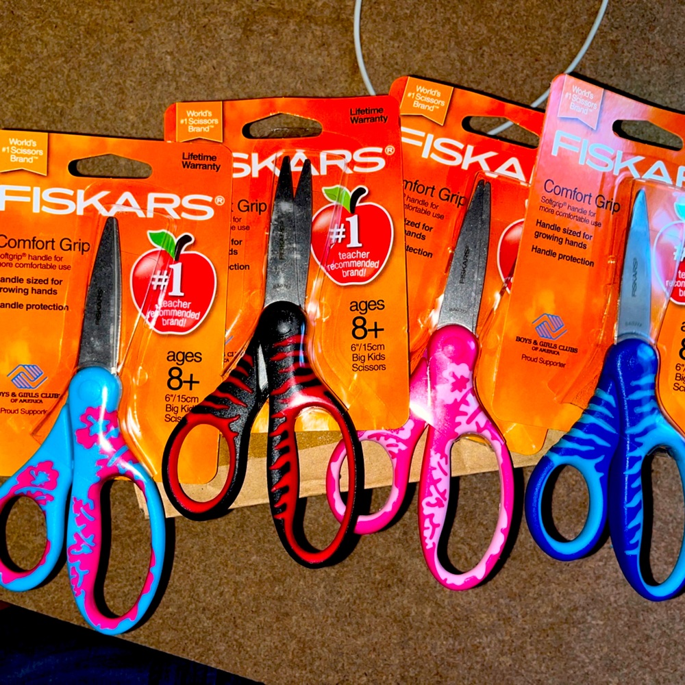 Fiskars Scissors 8+ Softgrip